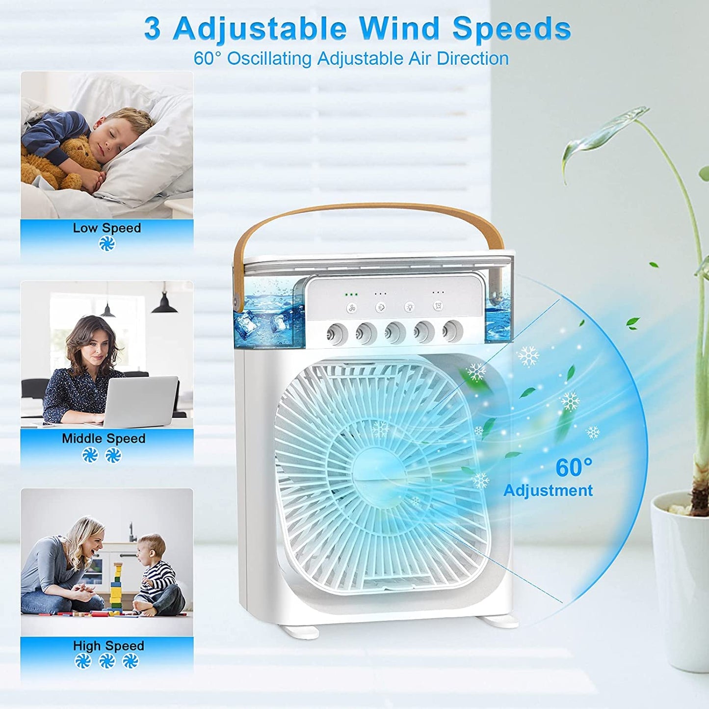 Cool Breeze Mini Cooler Fan
