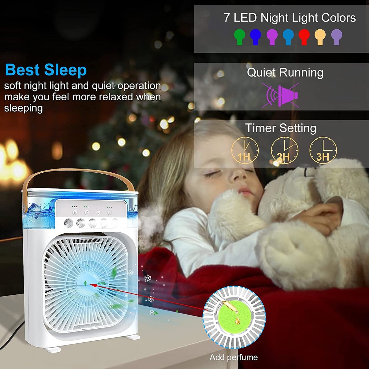 Cool Breeze Mini Cooler Fan