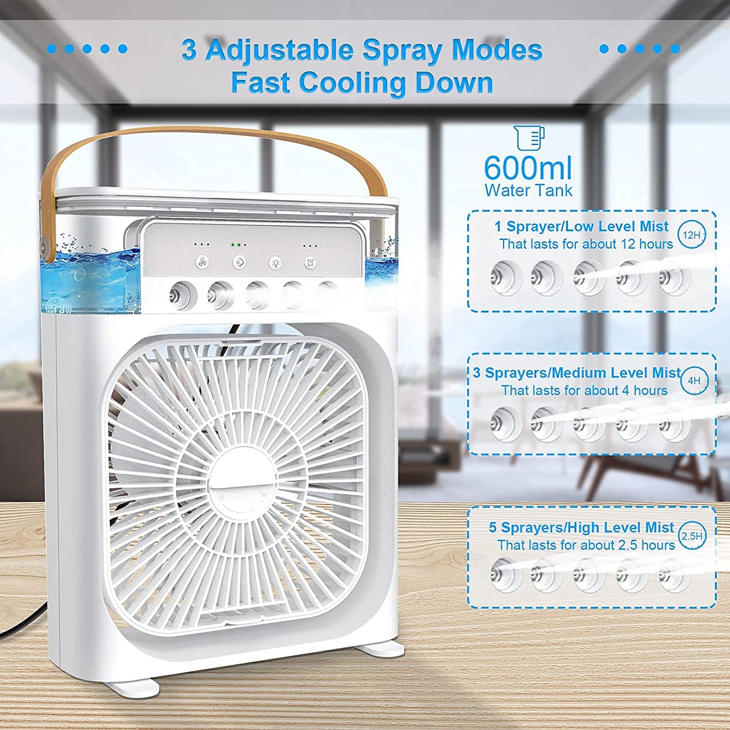 Cool Breeze Mini Cooler Fan